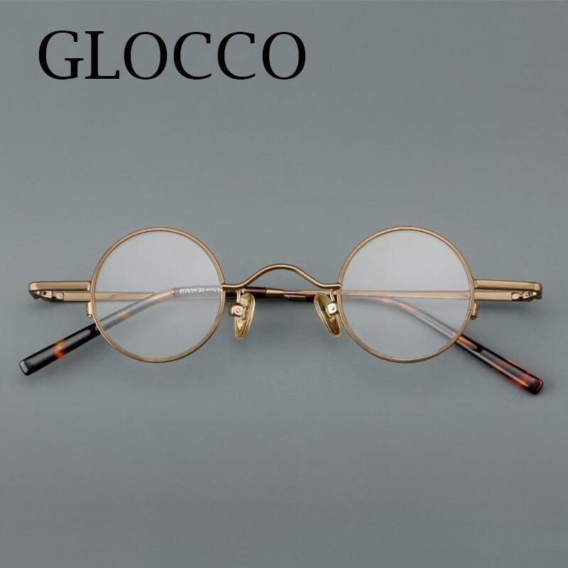 Japanese Style Handmade Retro Round Reading Glasses Men Ultralight Small Frame Prescription Eyeglasses Okulary 0 To 6.0