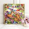 Diamond Embroidery Deer Full Round Square Rhinestone Kit New Arrival Diamond Painting Animal Mosaic Flower Handicraft Wall Art