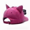New Cat Ears Sunglasses Baseball Cap Y2K Cotton Washed Pilot Snapback Caps Gorras Women And Men Outdoor Sunshade Sun Hats Unisex