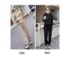 Women's Plus Size Loose Tracksuit - 2025 Autumn/Winter Fashion Sweatshirt Two-Piece Set