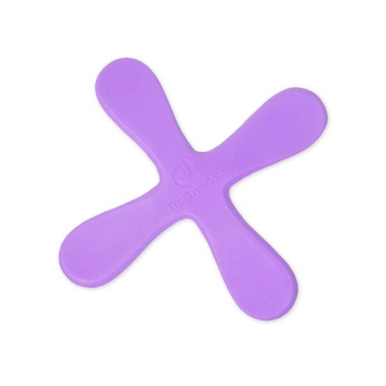 Boomerang Toy Soft EVA 4 Leaves Anti-stress Wear-resistant Vibrant Color Adult-kids Interactive Gift