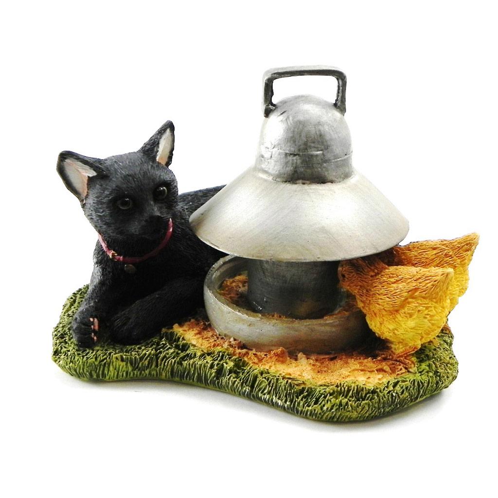 Les Trésors De Lily [I4866] - 'Cat and His Friends' Figurine