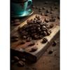 Coffee and Coffee Beans Food Modern Poster Canvas Painting Modular Wall Art Picture for Kitchen Restaurant Bar Home Atio