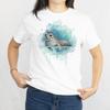 Seal Watercolor Unisex Tee, Cute Seal Shirt, Leopard Seal Lover Graphic Tee