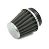 50mm Inlet Dia Car Motorcycle Air Intake Filter Cleaner w Adjustable Clamp
