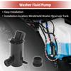 ACROPIX Windshield Washer Pump W/Grommets Windshield Washer Fluid Pump for Hyundai Compatible with Kia