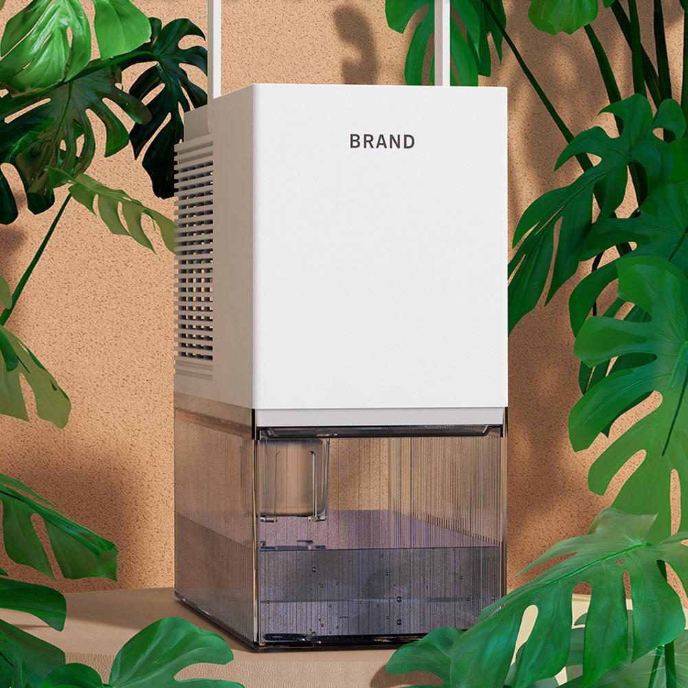 

Electric Dehumidifier with Enhanced Airflow Quiet Operation 1 Liter Per Day Moisture Removal Energy Saving for Small Spaces