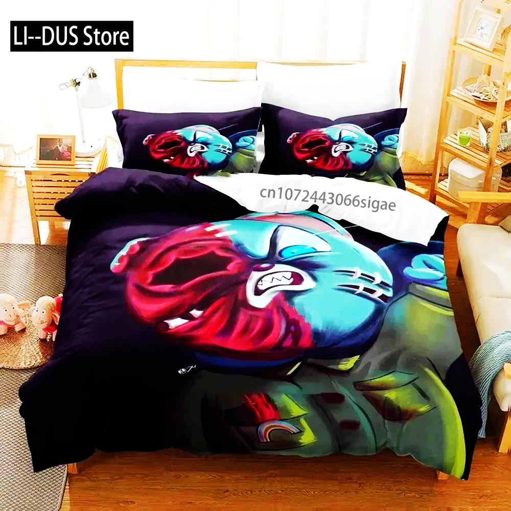 Anime Game Unicorn Wars Bedding Set Duvet Cover Bed Set Quilt Cover Pillowcase Comforter King Queen Size Boys Adult Bedding Set