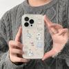 Cake West Highland Transparent Phone Case for Apple 17pro/16/15/13promax/12/11