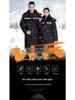 Men's Winter Fleece-Lined Thick Long Cotton Overcoat - Warm, Multi-functional, Cold-Resistant Jacket