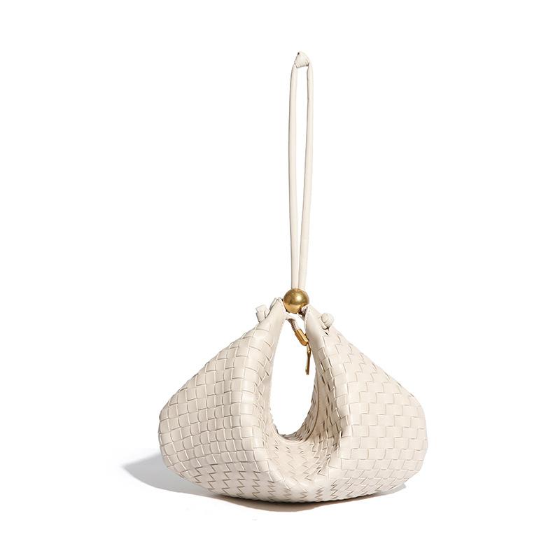 Woven Large-capacity Bags, Women's Texture, Popular Dumpling Bags, Niche Design, Casual and Versatile, Single-shoulder Underarm Bags