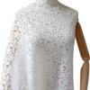 Water-soluble Lace Fabric, Milk Silk Embroidery Full Width, Hollow Embroidery Surface Accessories, Geometric Pattern