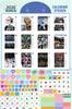 Seventeen Goods Large Wall Calendar 2026 Sticker Set + K-POP