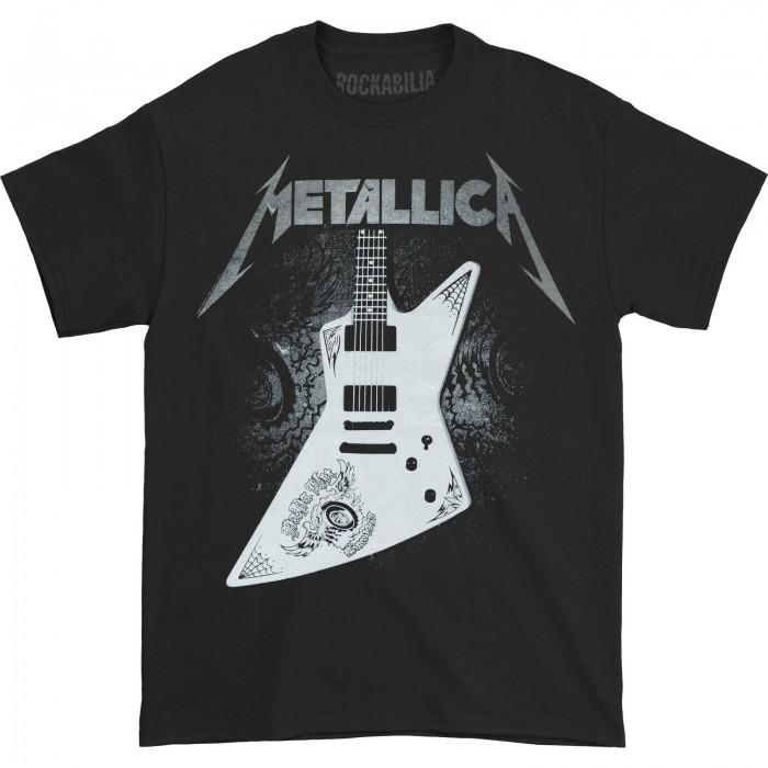 Metallica Unisex voksen Papa Het Guitar T-skjorte