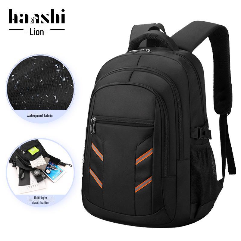 Large-Capacity Water-Repellent Oxford Backpack for Men - New Style School and Business Laptop Bag