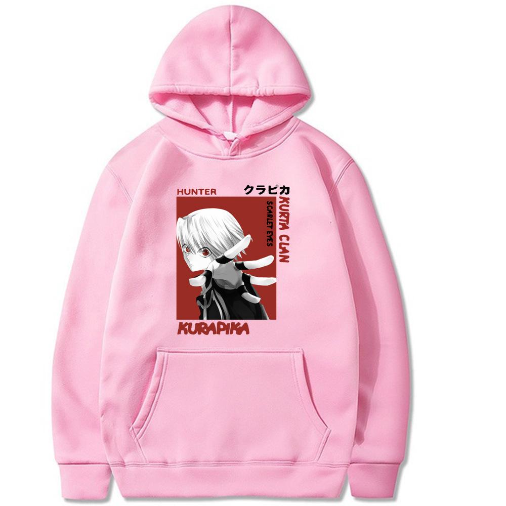 Japanese Animation Hoodie Fashion Design Women's Sweatshirt Fleece Oversized Couples Casual Streetwear Hoodies