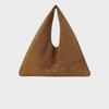 New TR Autumn/Winter Deerskin Cowhide Shoulder Bag, Fashionable Portable Bucket Tote