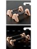 Exclusive Wooden Push-up Stands: Men's Auxiliary Training Equipment for Solid Wood Street Workouts, Russian Style Dip Bar.