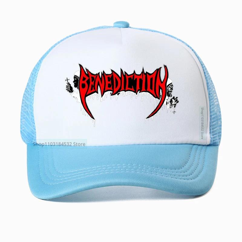 

BENEDICTION SUBCONSCIOUS TERROR NAPALM DEATH NOCTURNUS NEW Baseball cap British Death Metal Band Benediction hat Gorras Adjustable