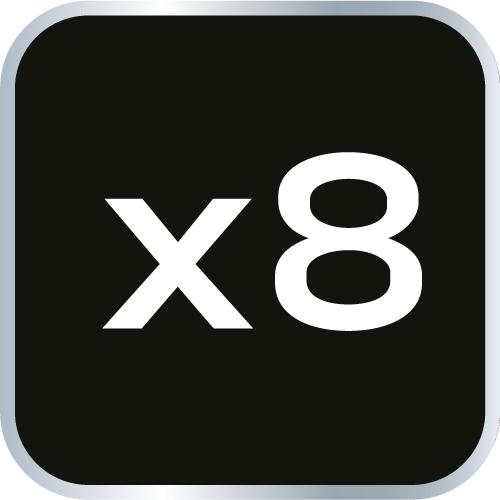 Sada kombinovaných klíčů 6-19 mm, sada 8 kusů