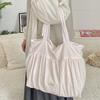 SOZAKKA Lazy Rabbit Large Capaci Tote Bag Belted Canvas Shoulder Bag Casual Sle Underarm Bag Spring Summer  Model Handbag