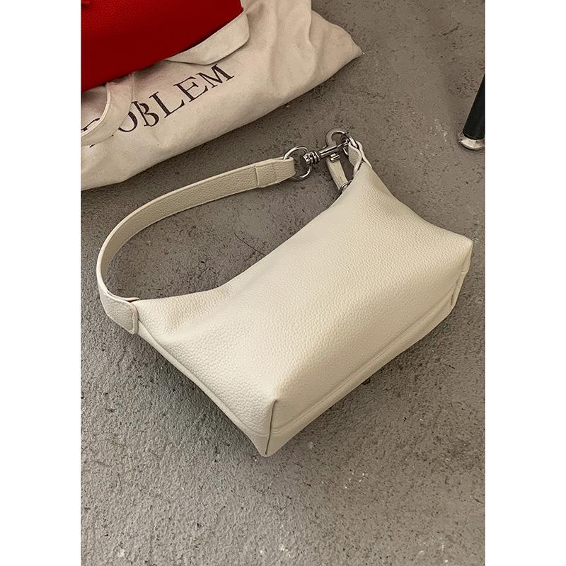 Einfache Litschi-Muster-Achselhöhlen-Kleine Tasche Damen 22 Neue Frühjahrsmode Handtasche Vielseitige Schulter-Umhängetasche