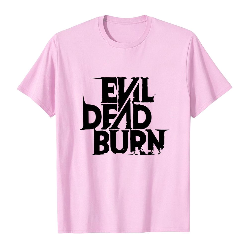 Camiseta Evil Dead Burn para Hombre Mujer Ropa Cuello Redondo Algodón Manga Corta Unisex Camisetas Estampado Gráfico Merch Ropa Casual Suave