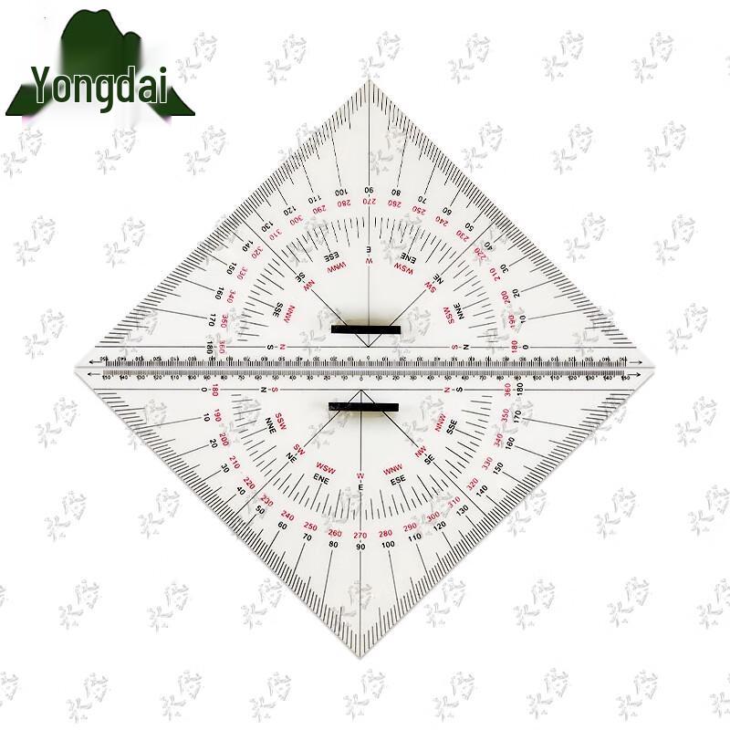 Yongdai Isosceles Nautical Drawing Ruler Set