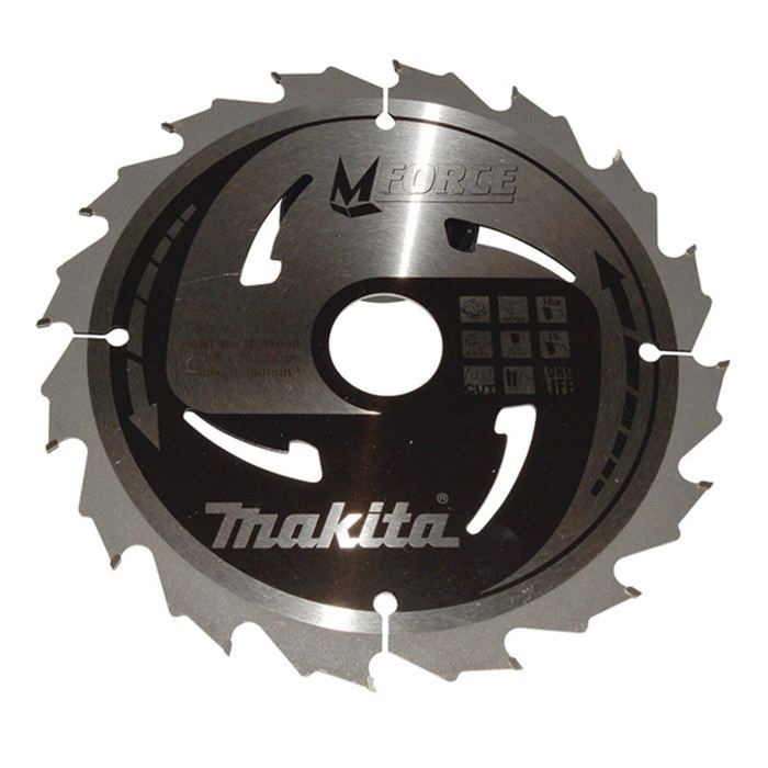 Makita m-force b-32007 lame de scie circulaire 165 x 20 x 2 mm nombre de dents: 24 1 pc(s)
