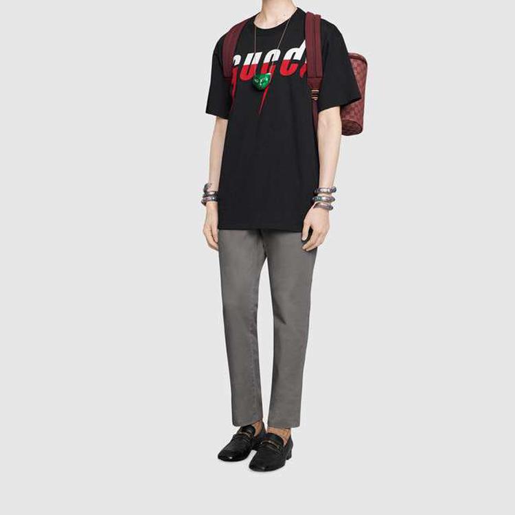GUCCI Pre Owned Logo print T shirt 565806-XJAZY-1141-