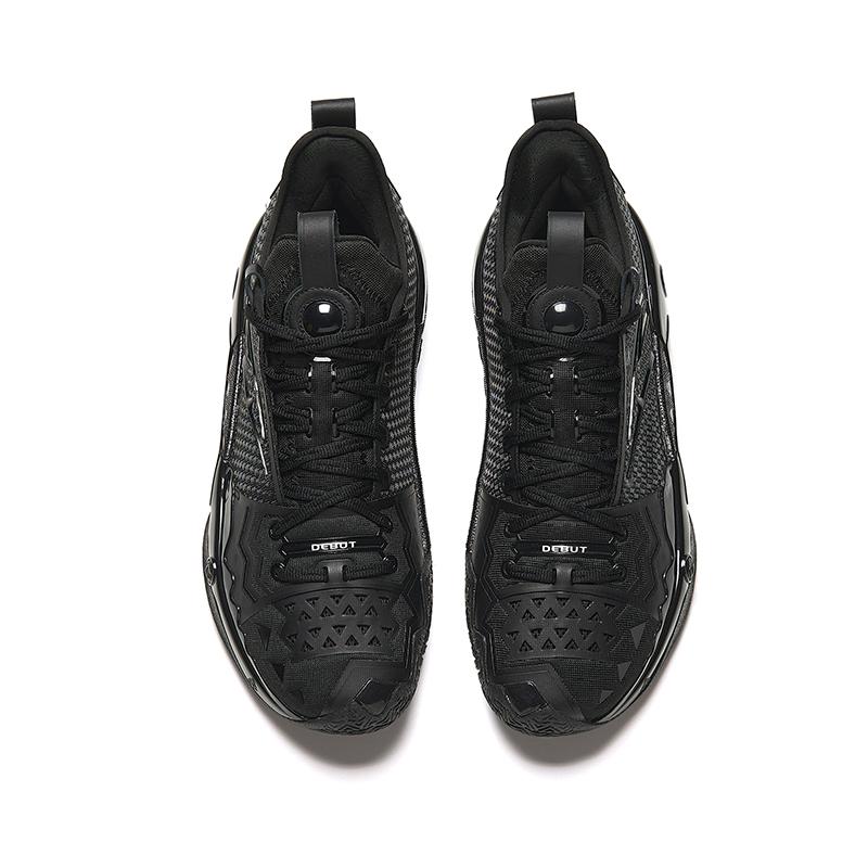 ANTA Shock Wave 5 Pro Kyrie Irving Black Knight Sneakers 112331111S-1