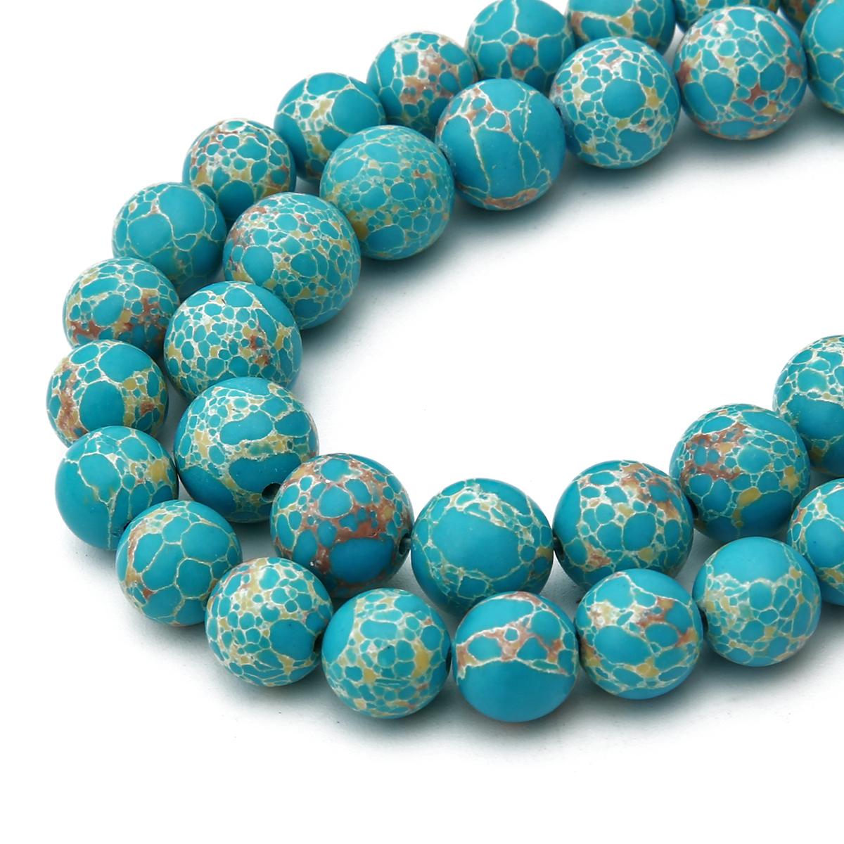 

Круглі намистини з нефриту та яшми, 6-12 мм, натуральний камінь, нитка 15” для аксесуарів для виготовлення прикрас своїми руками 10mm 40pcs бірюзовий
