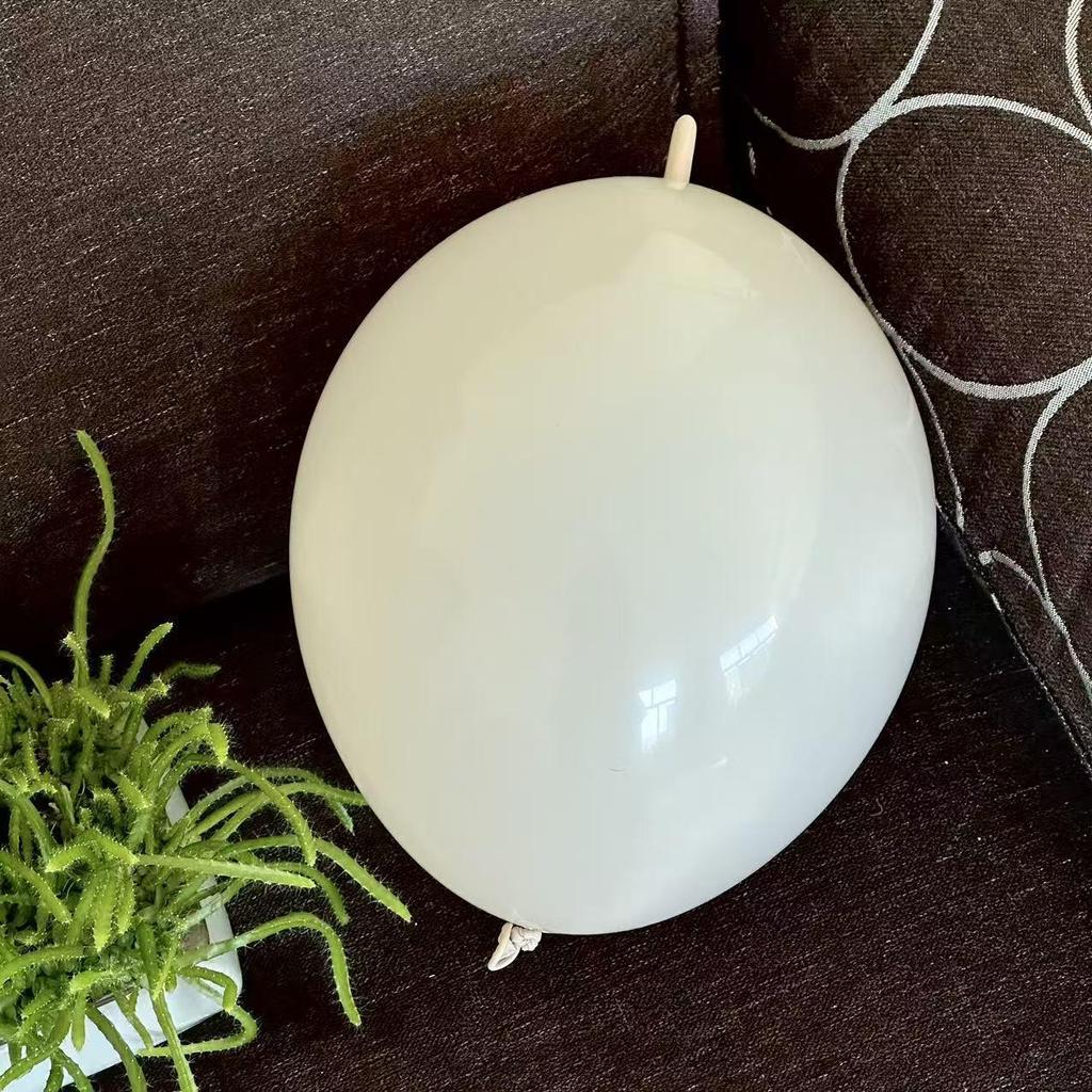 10-Inch Thickened Needle Tail Heart Hot Air Balloon Decorations for Birthday Parties