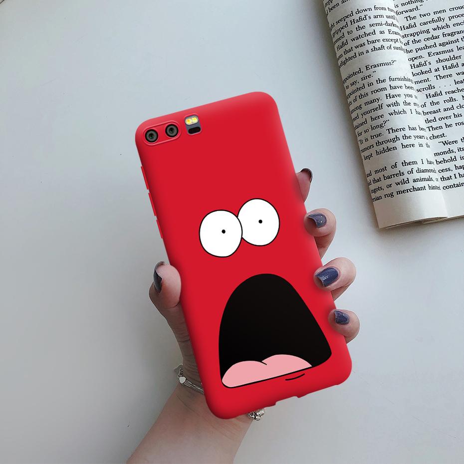 For Huawei P10 plus Phone Case Cute Painted Silicone Back Cover Protector Funda For Huawei P10plus P10 P 10 Plus HuaweiP10 Cases