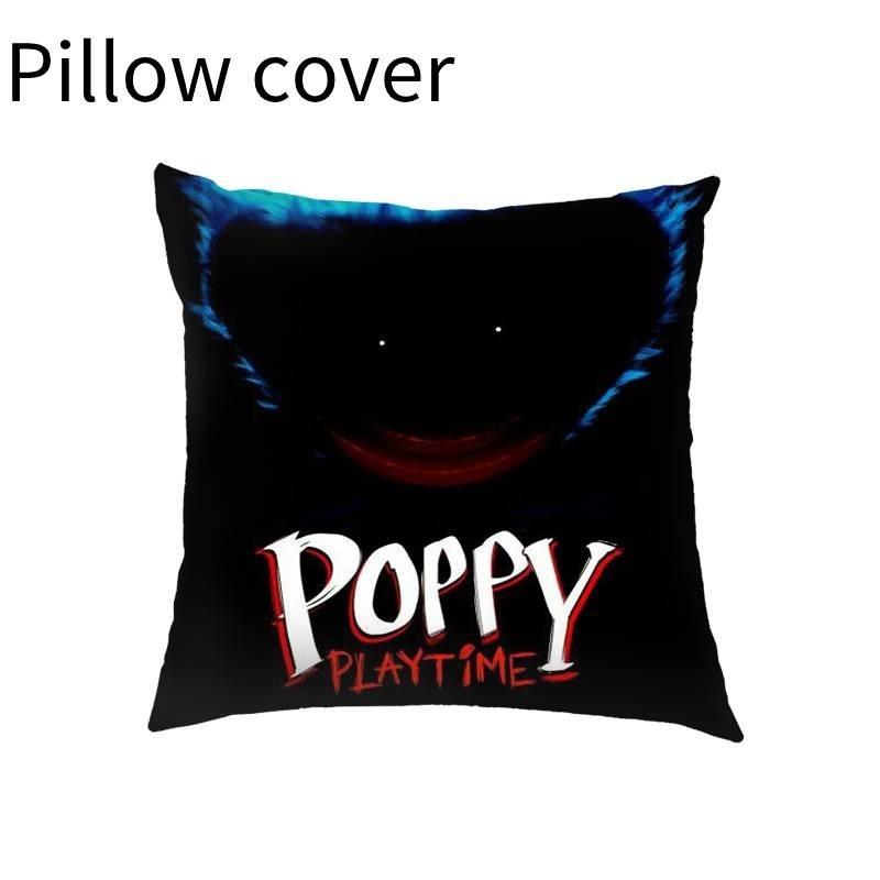 Cartoon Stern Benutzerdefiniertes Logo Zuhause Sofa Quadratischer Kissenbezug 35x35 Geometrisch Abstrakt Rot