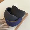 Headband Wide-edged Striped Hairpin Headband High Cranial Top Folds Hairpin Hair Accessories Female