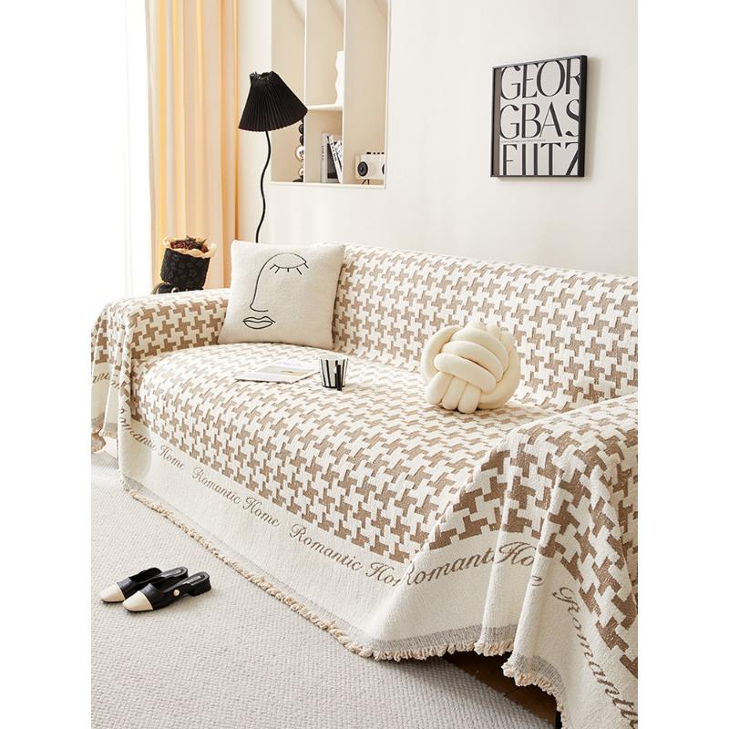 

Зимний полубархатный утолщенный флисовый чехол для дивана, кожаный диван, нескользящие подушки для сидений, все чехлы, Зимний чехол для полотенца 180*130