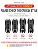 Porsche Key Case for Cayenne, Macan, Panamera, 911, 718 – Metal Leather Buckle