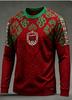 2026 Moroccan Men's Fashion Sports Long Sleeve Gradient Printed Moisture Absorbing Breathable Daily Street Fashion Versatile