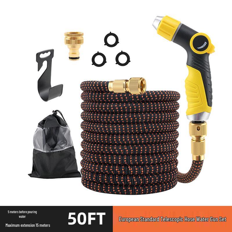 Midsummer Automatic Triple Telescopic Water Hose and Sprinkler for Garden, Agriculture, Household, and Car Washing