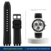 5 Colors For Swatch Rubber Watch Strap 19mm 20mm 21mm YCS YAS YGS YVS454 451 YVS420 435 Soft Sports Silicone Watchband Men Women