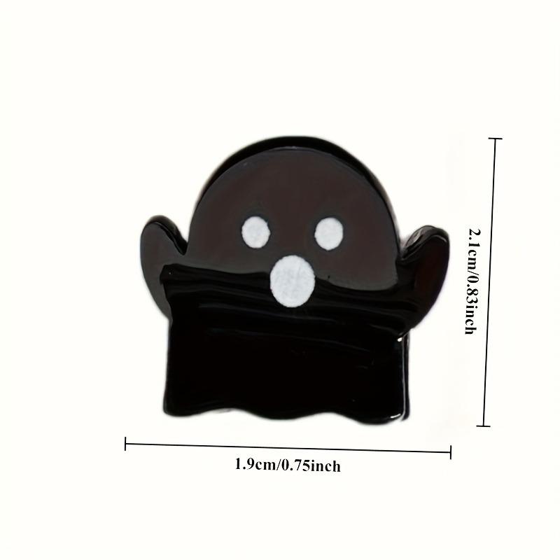 2pcs Halloween Cute Ghost Hair Clip Mini Women's Decorative Products Holiday Funny Hairstyles Accessories