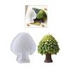Stampo in Silicone per Candele Estetica Naturale Forma di Albero 3D Materiali Flessibili Disegni a Foglia Stratificati Garantisce Facile Sformo