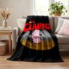Brave Dog Blanket Flannel Blanket Soft Cozy Plush Throw for Sofa Bed Lightweight Home Decoration