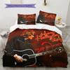 1PC Johnny Hallyday pattern Bedding Quilt Set Quilt Cover Pillowcase Home Decoration Birthday Gift (1 * duvet cover + 19 * pillowcase, without core)