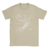 Men TShirts Oman Map Minimalist Line Art Vintage Cotton Tees Short Sleeve Arabian Peninsula Geography T Shirt Clothing