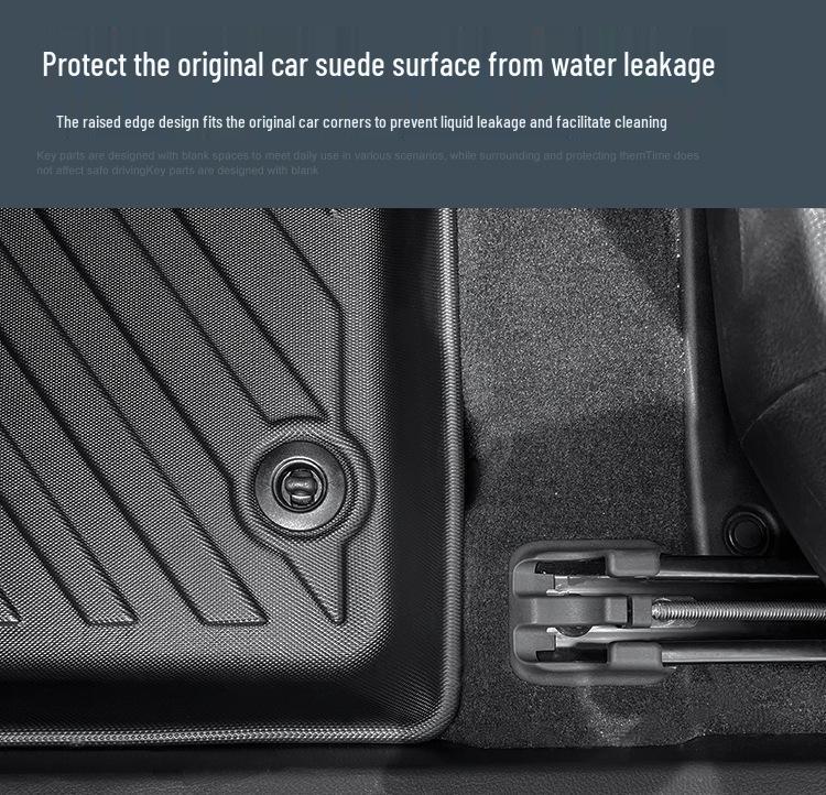 Compatible with 23-24 Lexus ES200 All-TPE Floor & Trunk Mats