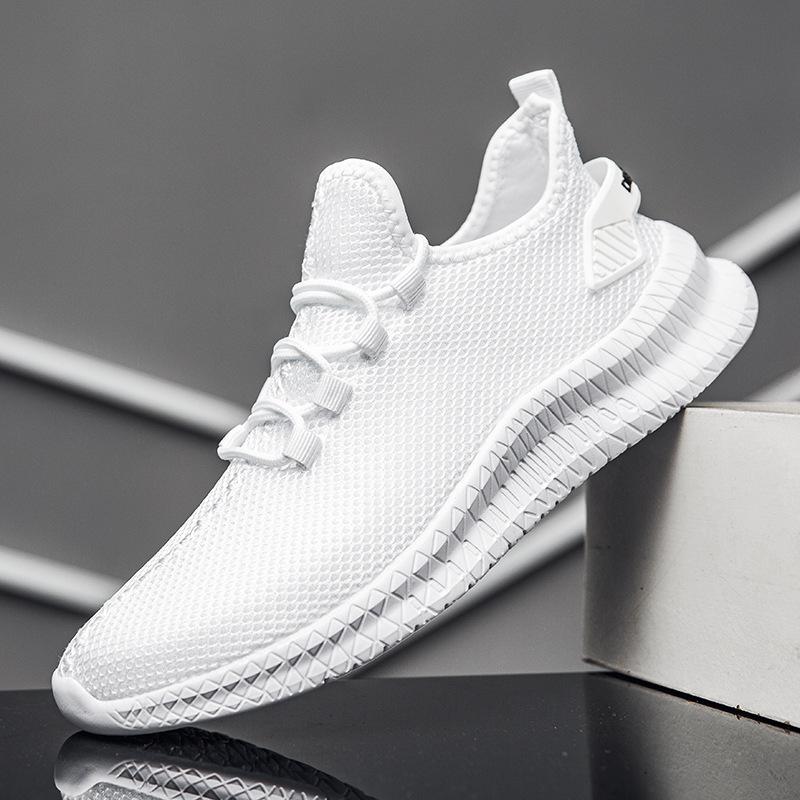 2025 Summer New Large Size Men's Casual Shoes Breathable Mesh Lightweight Fashion Trend Versatile Sports Shoes