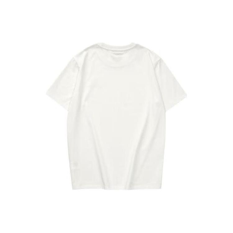 Skechers SS23 T Shirt Unisex Marshmallow White L223U165-0074