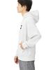 Sweatshirt Descente Box Logo Heather Hoodie Hooded Stretch Sweat Absorbent Quick Drying UV Protection WHM M [Move Sports] S.F.TECH (UPF50+) Men's